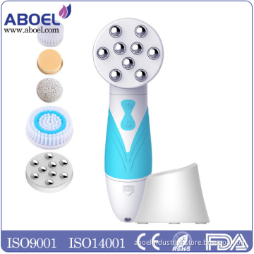 6 In 1 Electric Facial And Body Cleansing Brush Facial Spa Kit